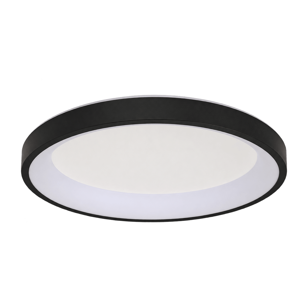 LED Round Framed Ceiling Fitting, 21W on a transparent background
