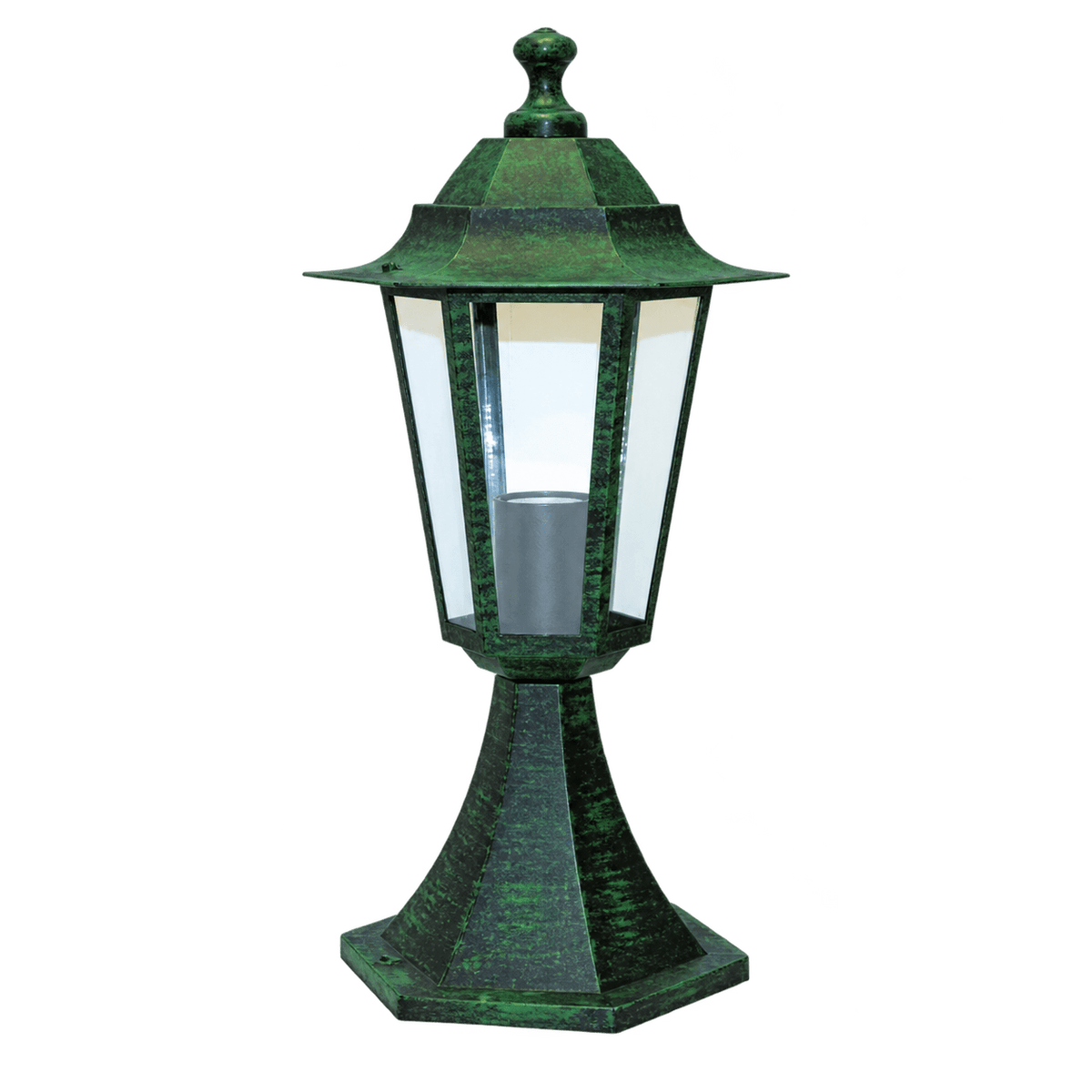 Black / Green Mottled Die-Cast Wall-Mount Light Fitting, 60W product image on a transparent background