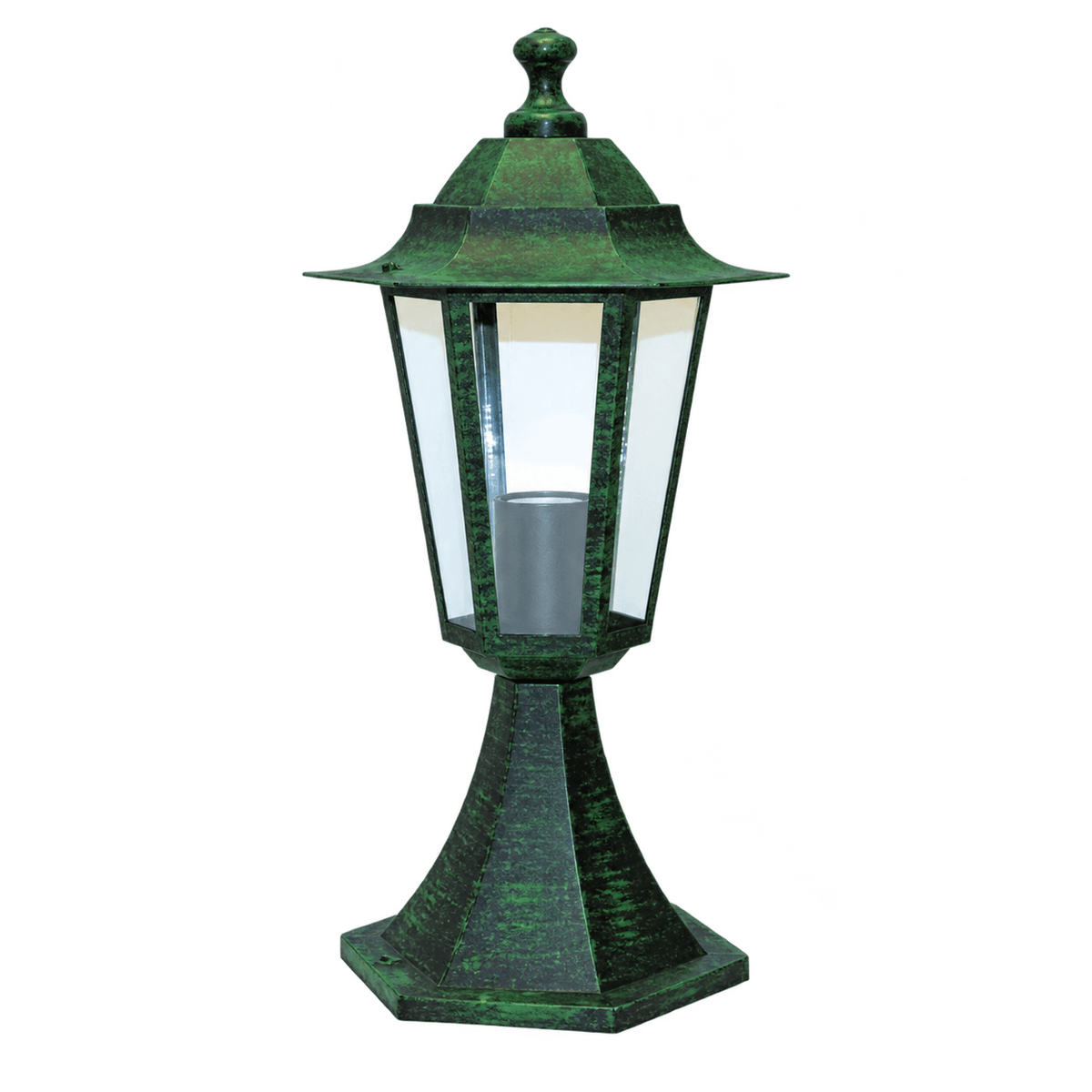 Black / Green Mottled Die-Cast Wall-Mount Light Fitting, 60W product image on a white background