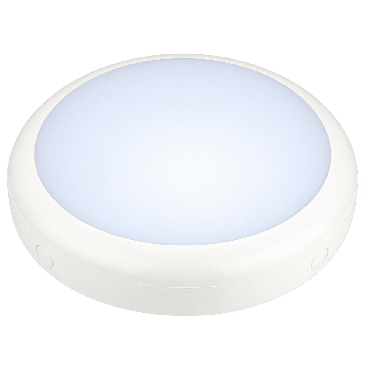 15W White LED Bulkhead Light with Day/Night Sensor, transparent background