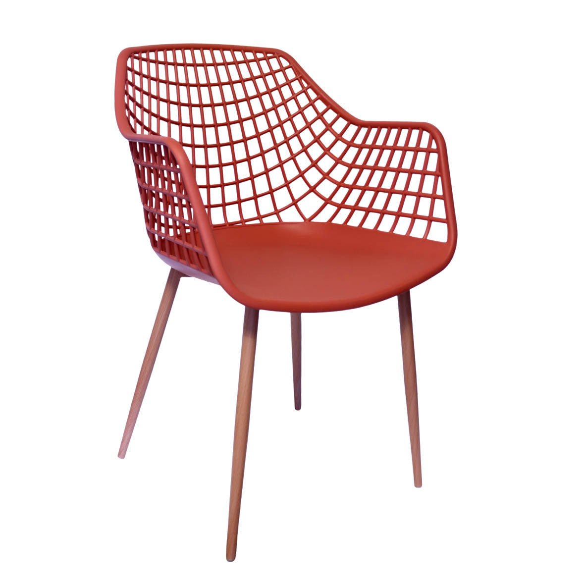 Coral Diamond Back Chair decorative piece