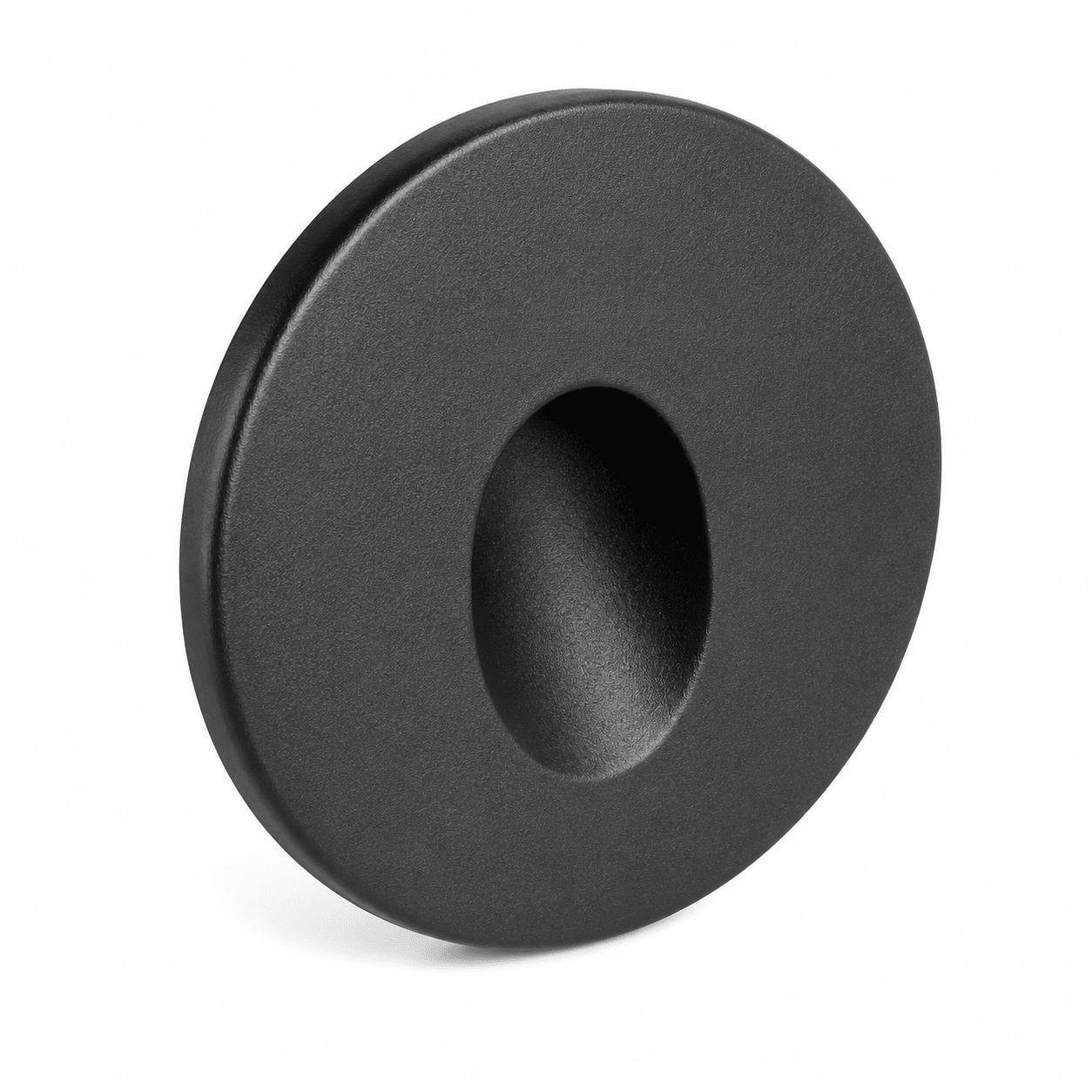 Orion Round Drop LED Footlight - Black CCT