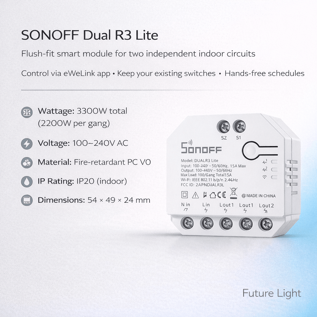 SONOFF Dual R3 Lite