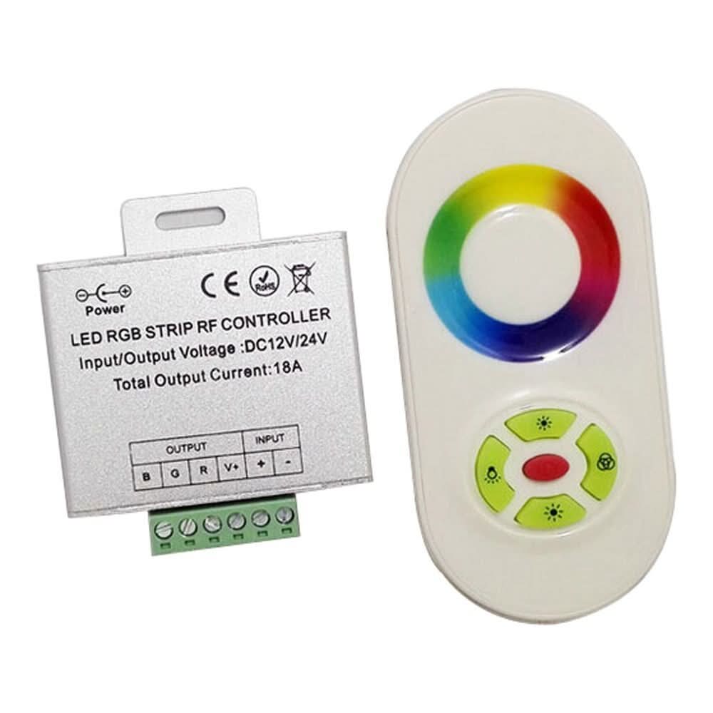 LED Strip Light - RGB Controller with Touch Wheel Remote | Buy Online ...