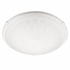 White Patterned Glass Ceiling Light - 400mm