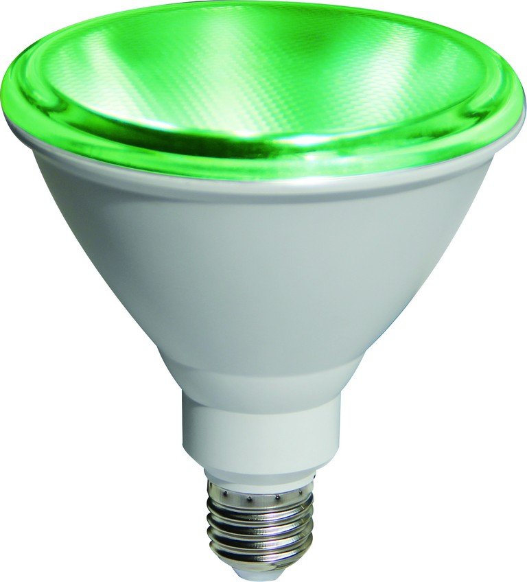 Green LED E27 Spot Light Indoor/Outdoor