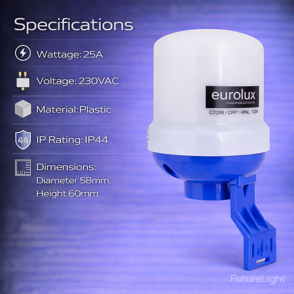 Outdoor Day Night Sensor 25A