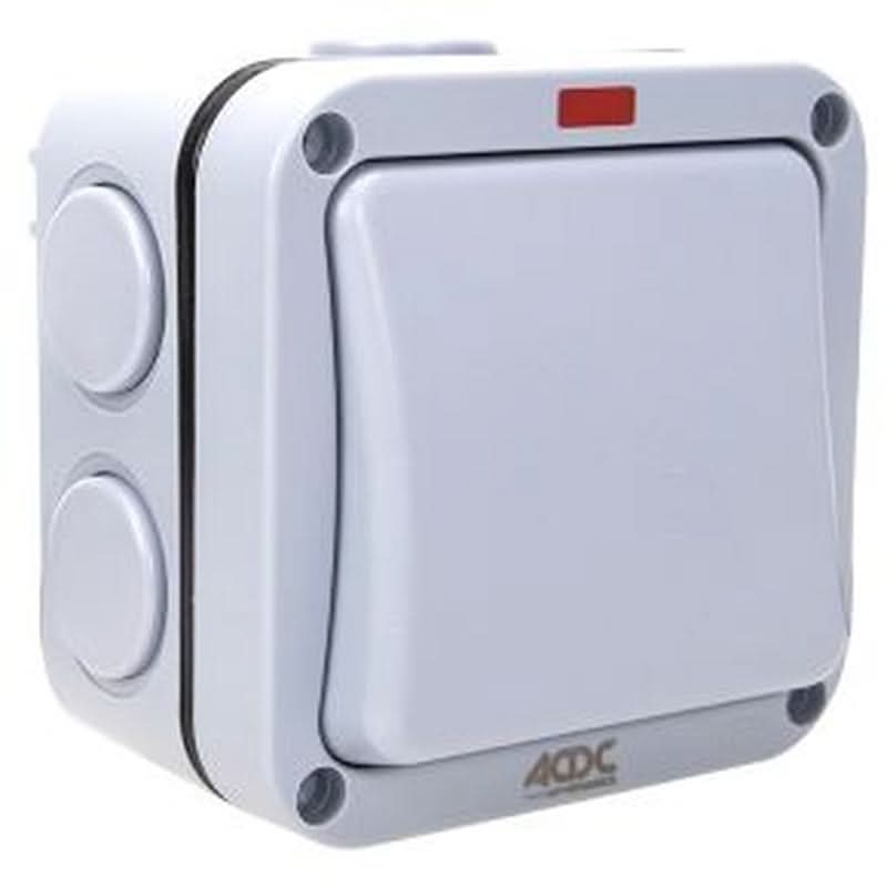 1 Lever Outdoor Switch - IP65