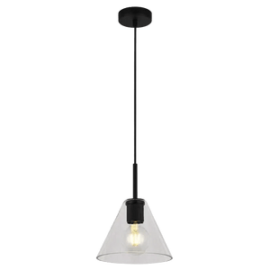 Trend Ball Glass Pendant Light - Black