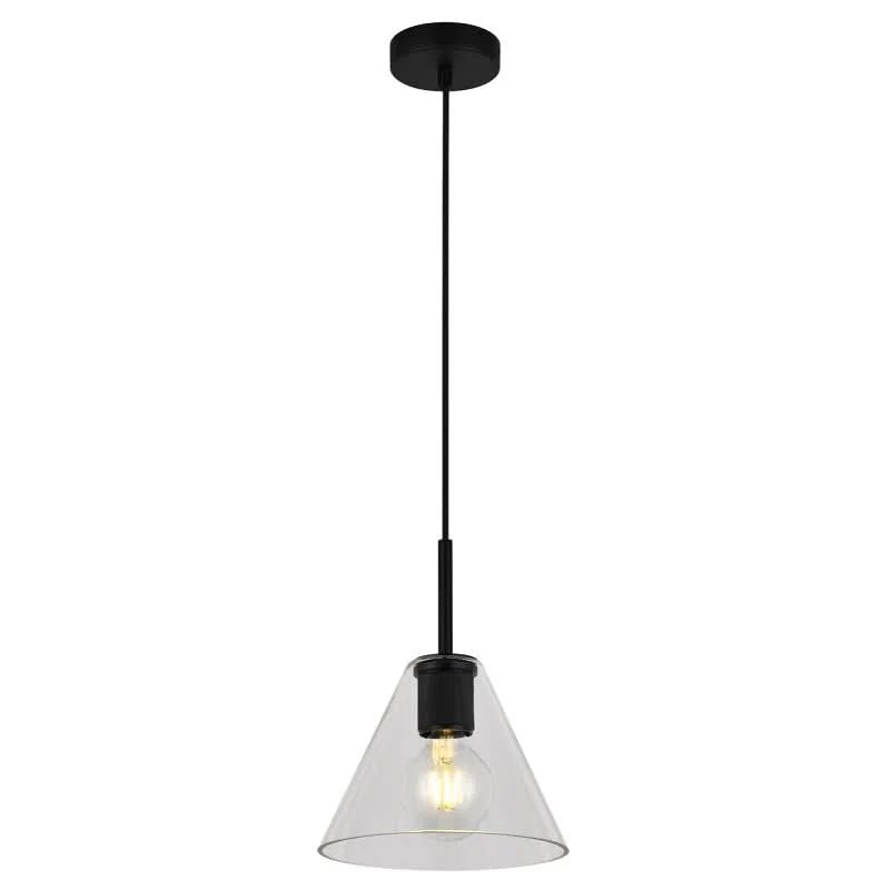 Trend Ball Glass Pendant Light - Black