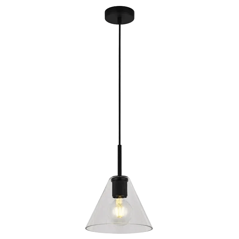 Trend Funnel Pendant Light - Black
