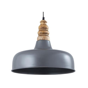 Elliot Grey & Wood Pendant Light (Launch Special) - Future Light - LED Lights South Africa