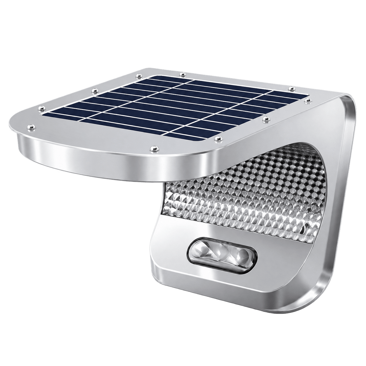 3W Solar Wall Light - NightGuard Pro - transparent background, 1254×1254