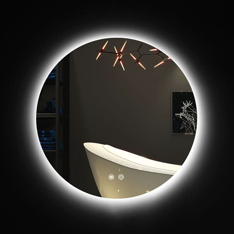 24W Round LED Mirror - Anti Fog