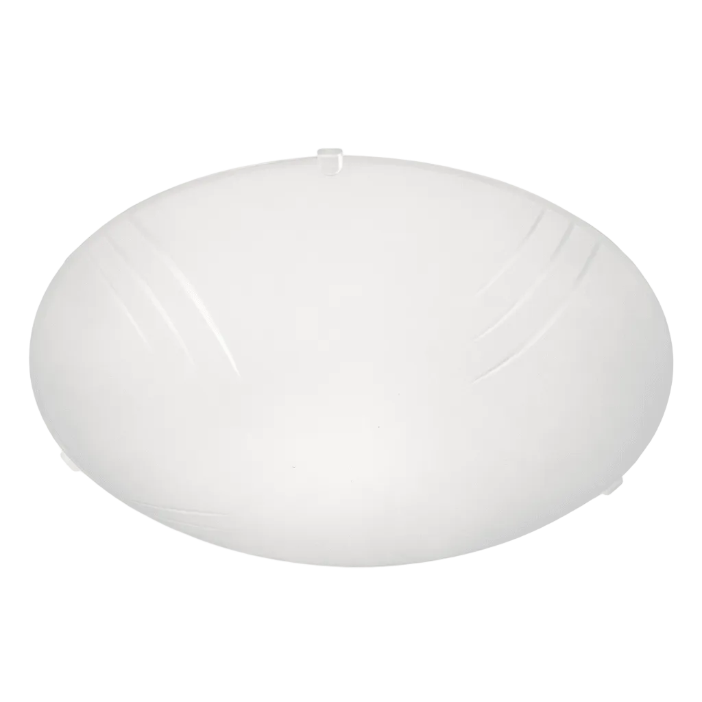 Frosted Glass Ceiling Light Metal Finish