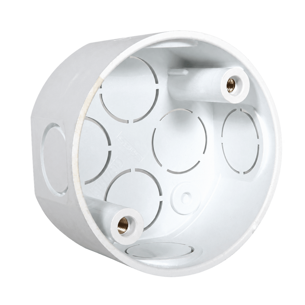 20mm 8 Way Knock-out Junction Box, transparent background