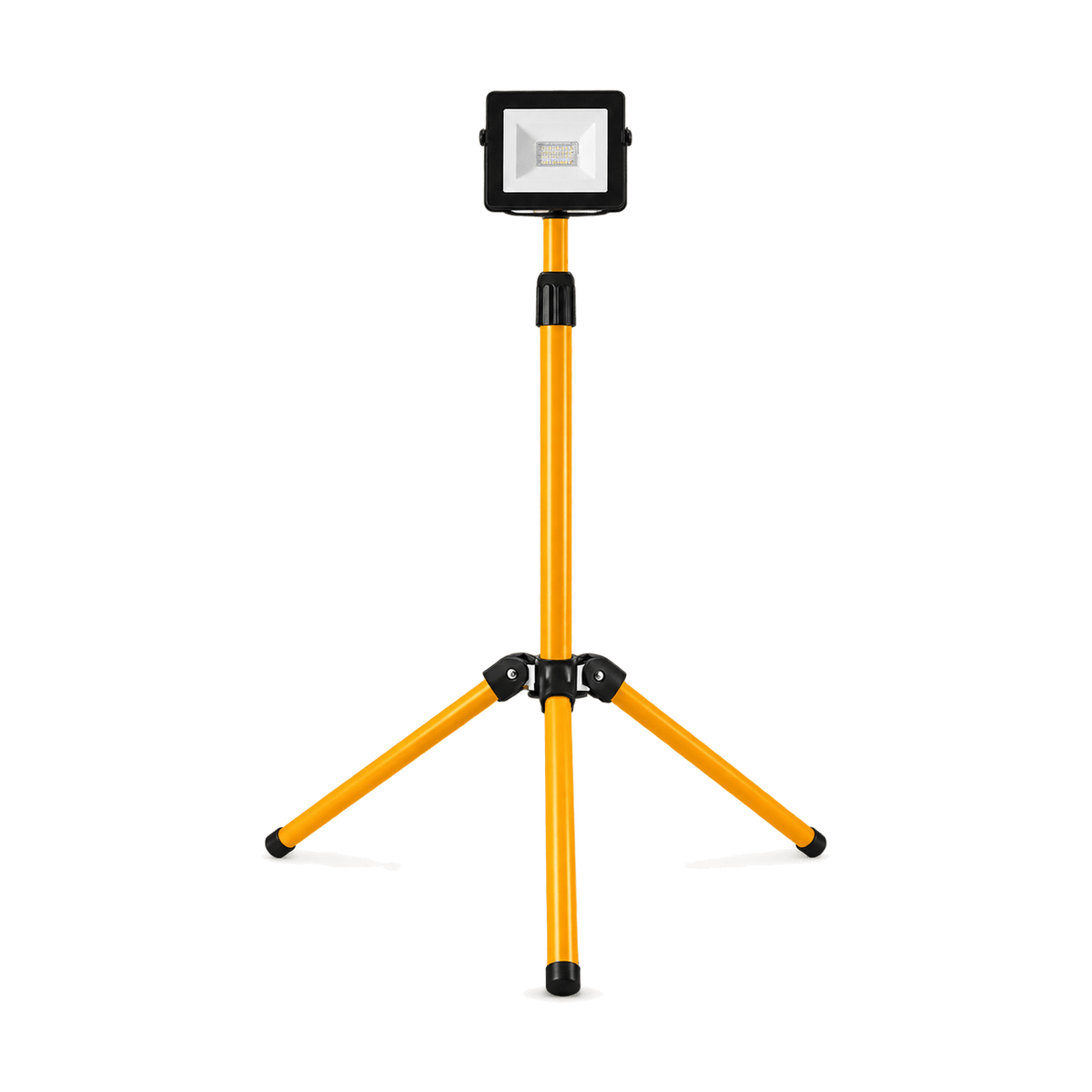 20W 12V single-head portable LED tripod floodlight, transparent background