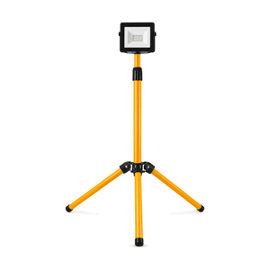 20W 12V single-head portable LED tripod floodlight, transparent background