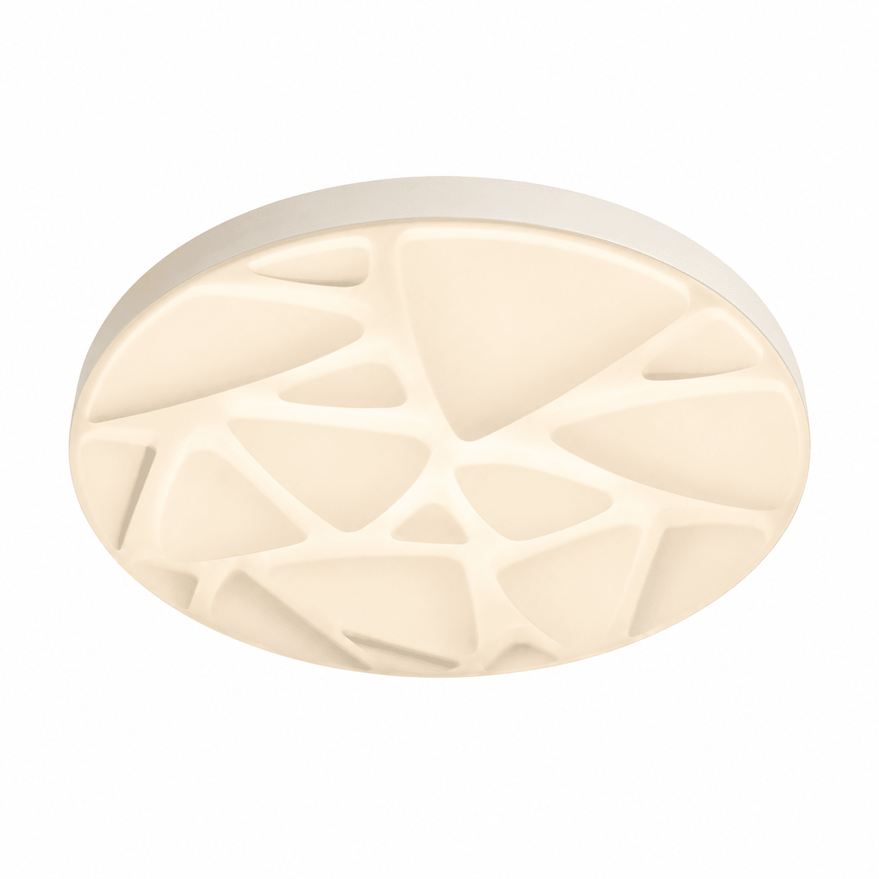 Opal White LED Ceiling Light - 3000K Warm White