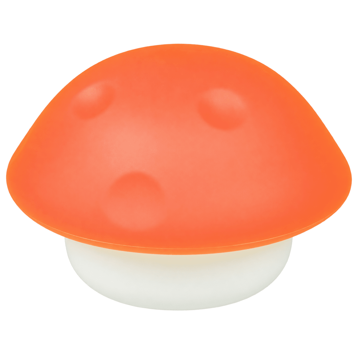 LED Kids / Children Night Light - Mushroom Cap - Orange — 1254 × 1254 white-background product image