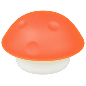 LED Kids / Children Night Light - Mushroom Cap - Orange — 1254 × 1254 white-background product image
