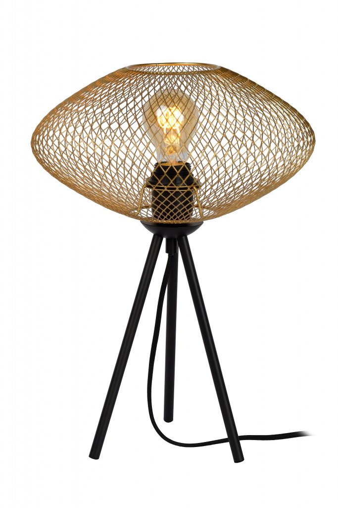 Slade Gold Mesh Table Lamp - Future Light - LED Lights South Africa