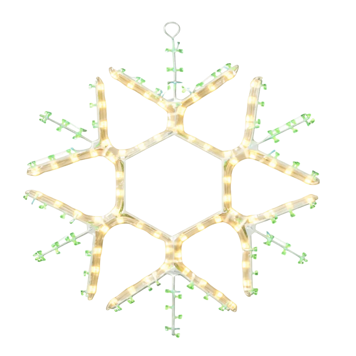 LED Christmas Lights - Snowflake Motif — 1254 × 1254 transparent product image