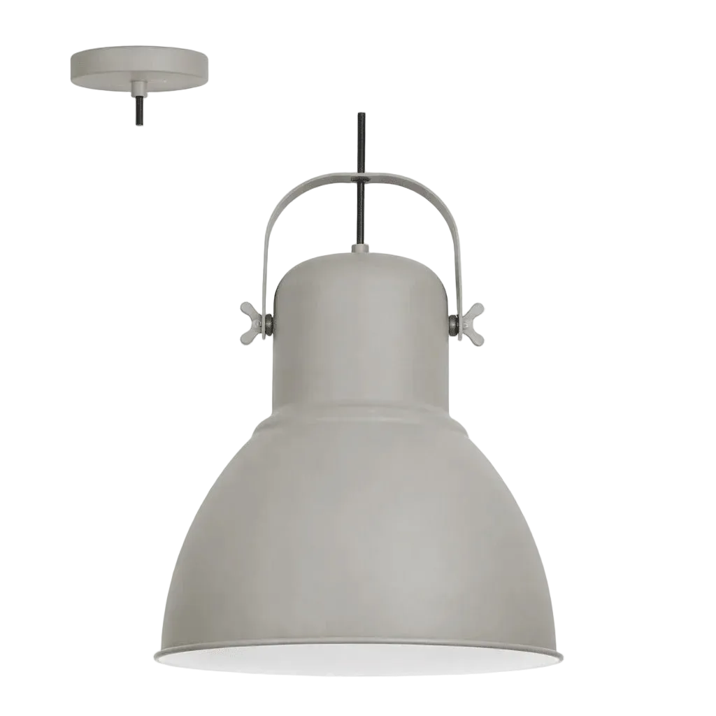 Pendant Steel 320mm Grey
