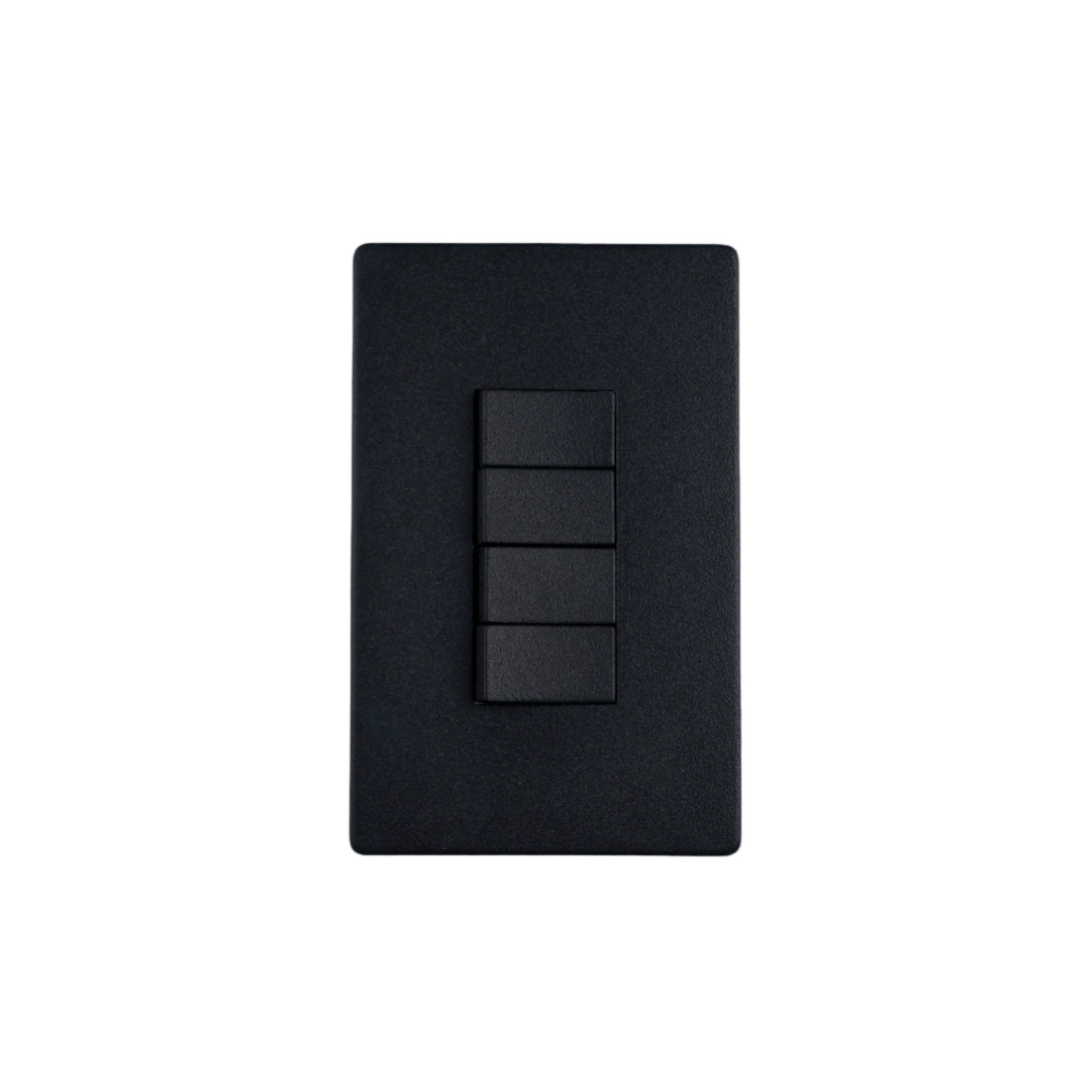 Modern Control Switch Black 4 Lever 2 Way Switch - Modern Control for Home Lighting