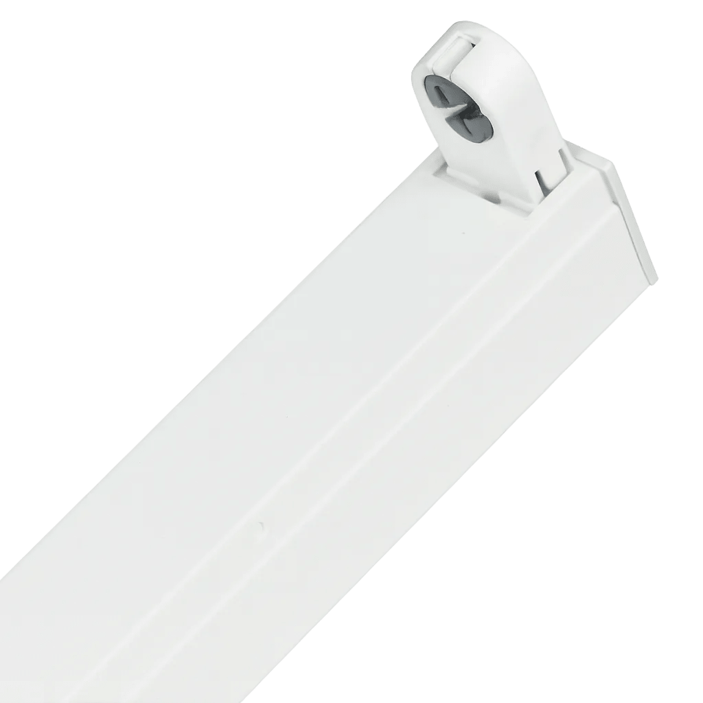 Open Channel LED Tube Fitting - 3 Foot - Single Channel