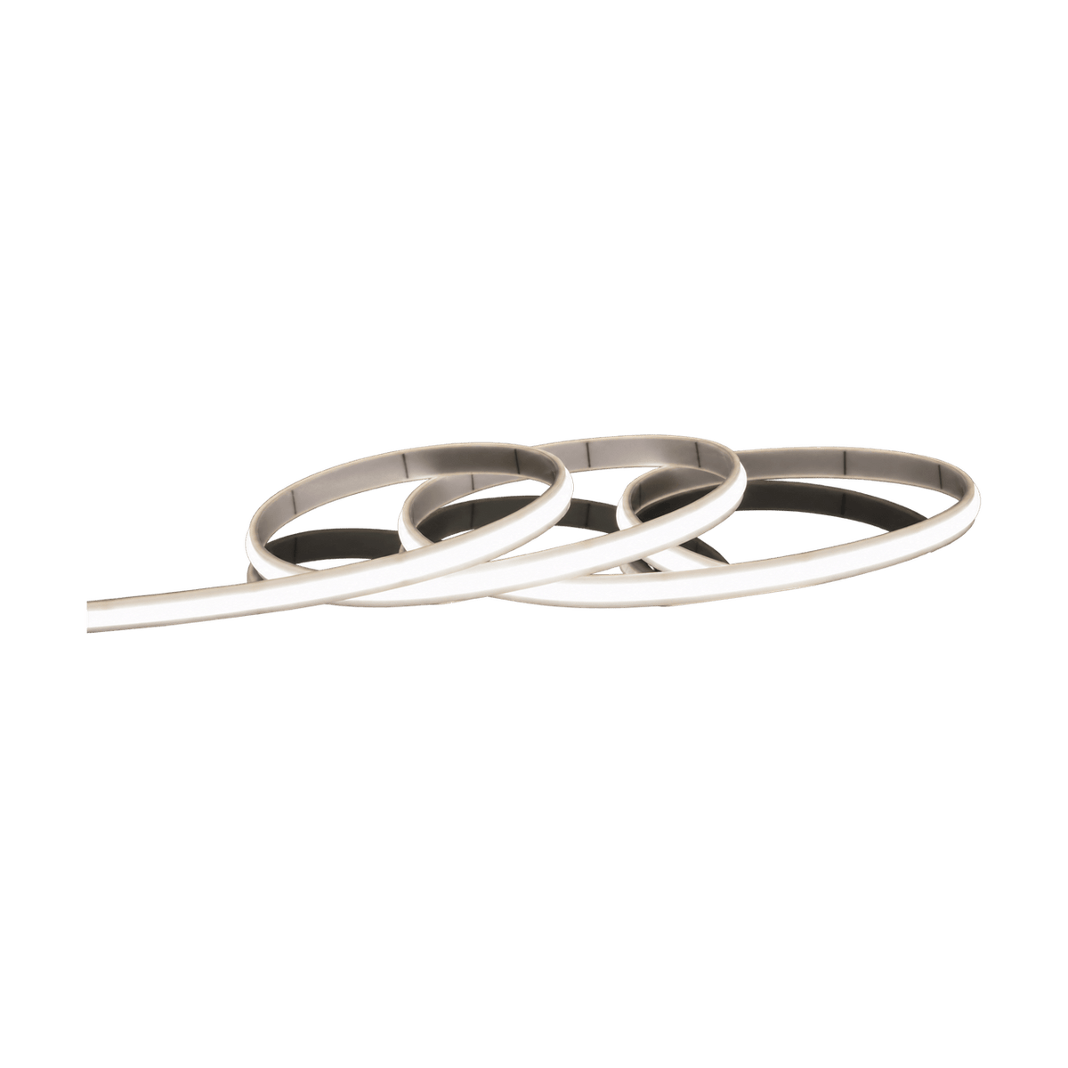 230V DYCE LED COB Strip Light - Warm White 3000K IP65 on transparent background