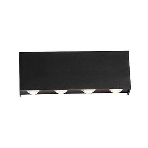 L249 Black LED Wall Light IP54