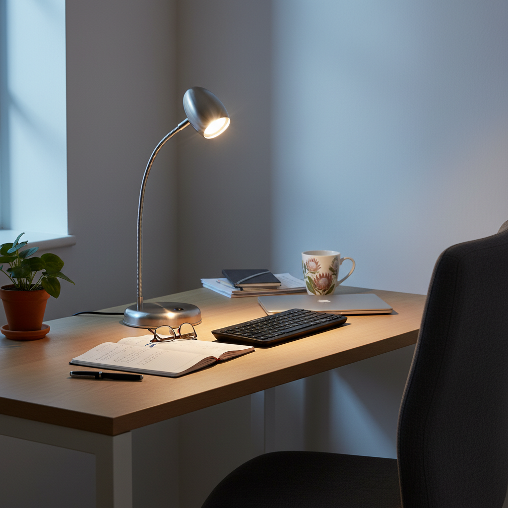 GU10 Gooseneck Desk Lamp