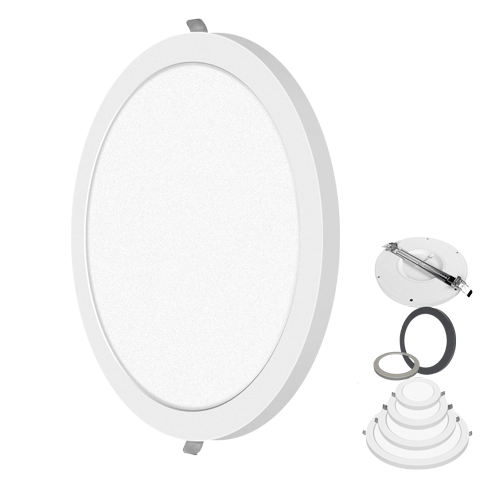 Iris 24W CCT & Dimmable LED Ceiling Panel Light