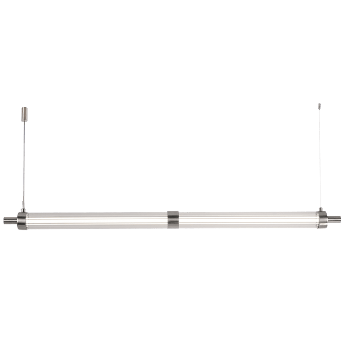 24W 3CCT LED pendant in satin finish, transparent background, 1254 × 1254