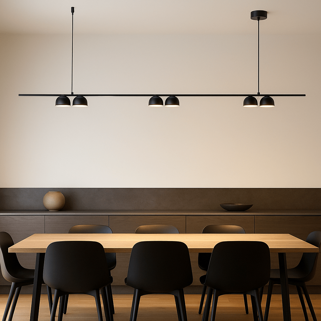 Dallas 1500 Linear Pendant Light - Black