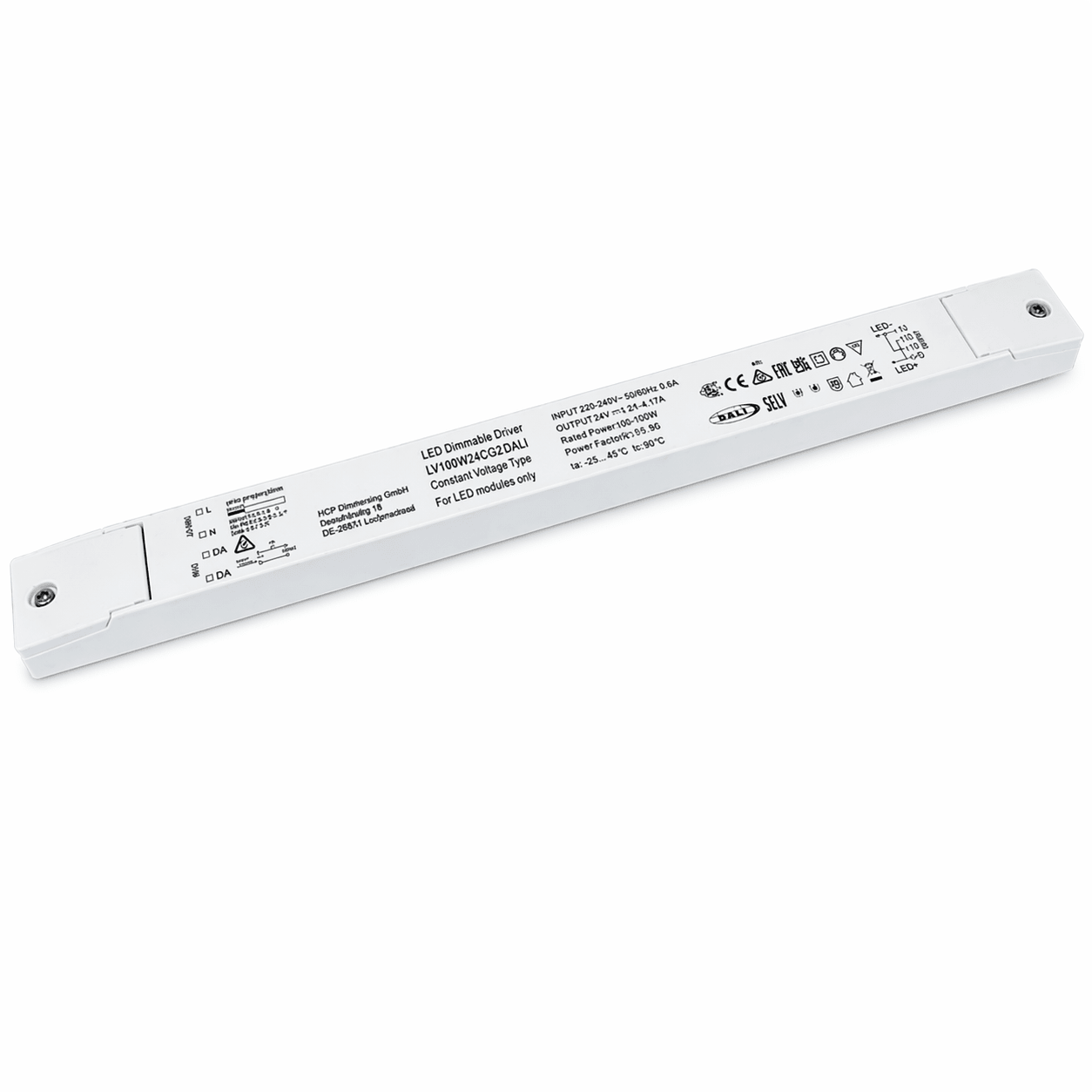 24V DALI Dimmable LED Driver - 60W