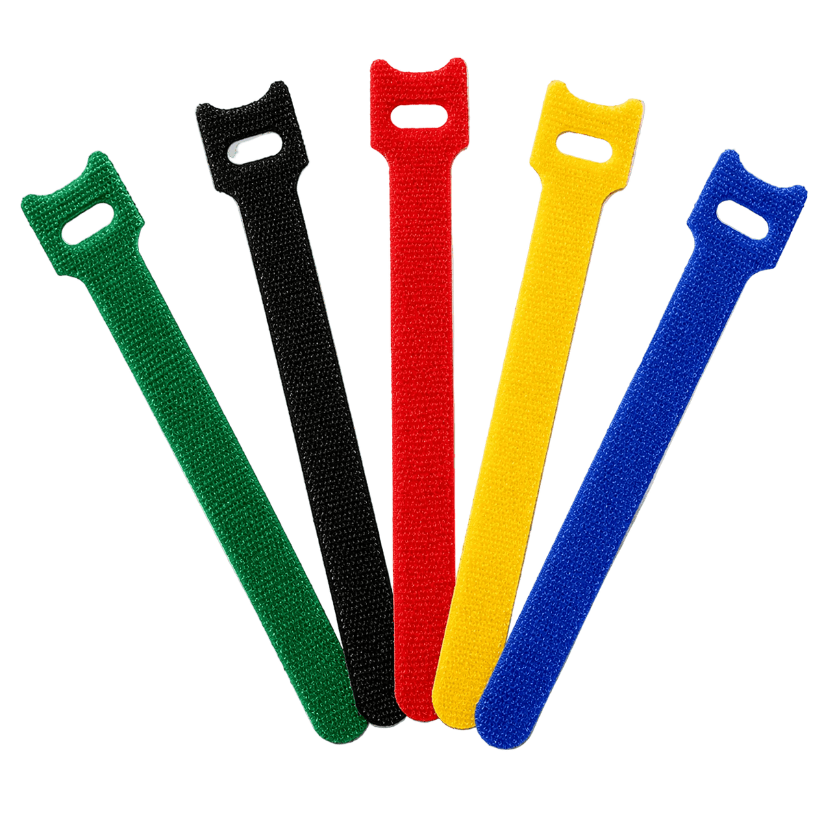 Velcro Cable Ties - 200mm (20 Pack) - Black