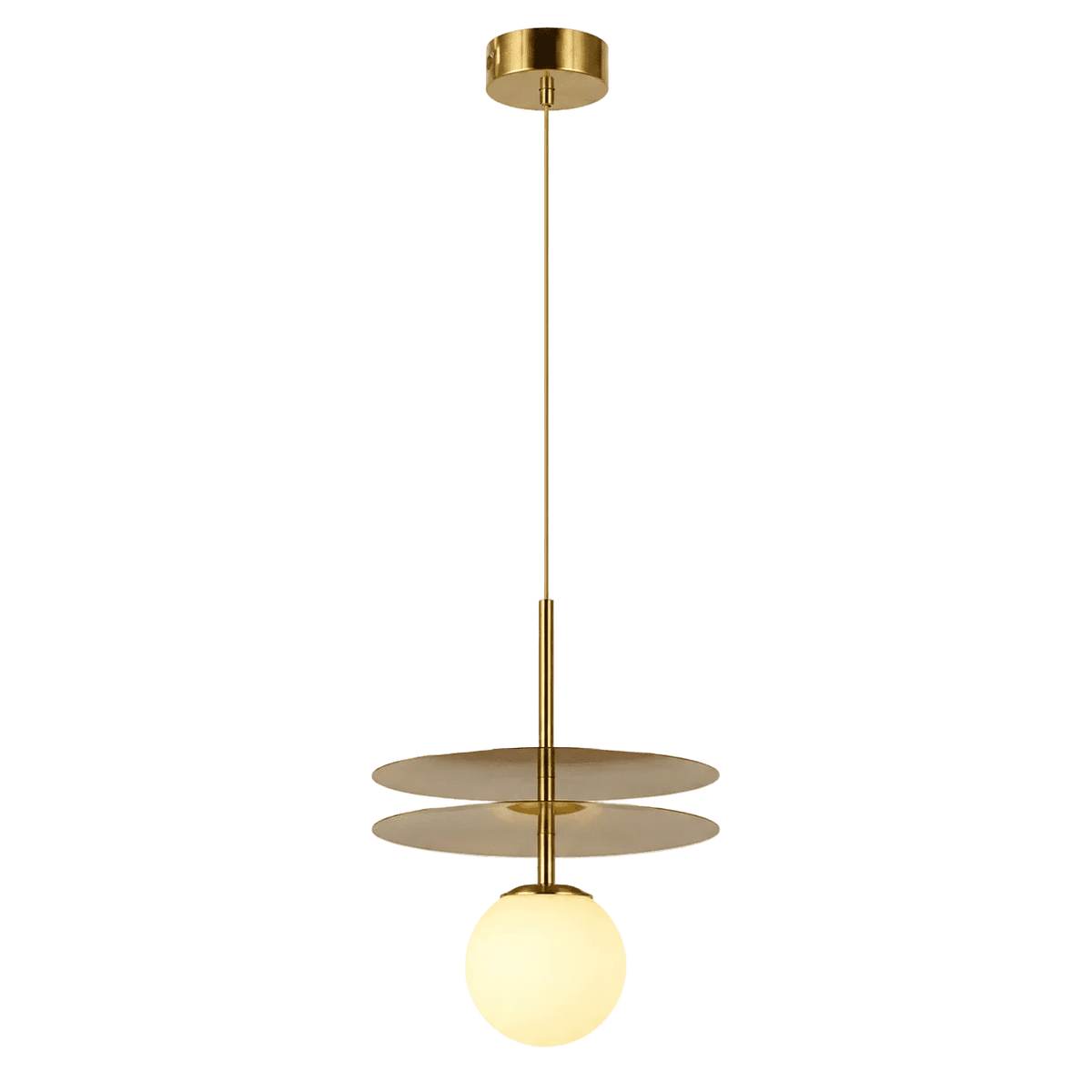 Catalina Duo Gold Pendant Light