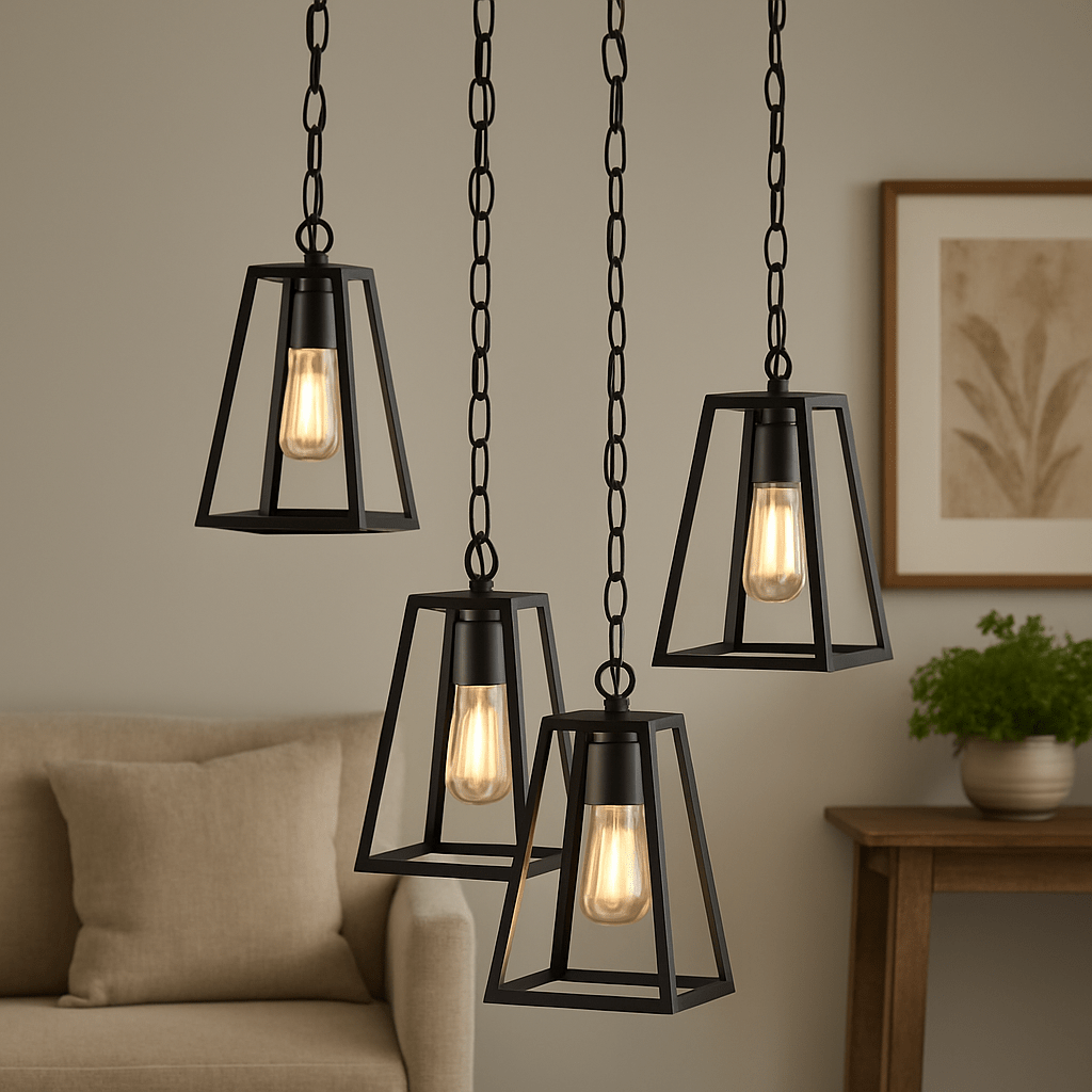 Small Rustic Rectangular Lantern