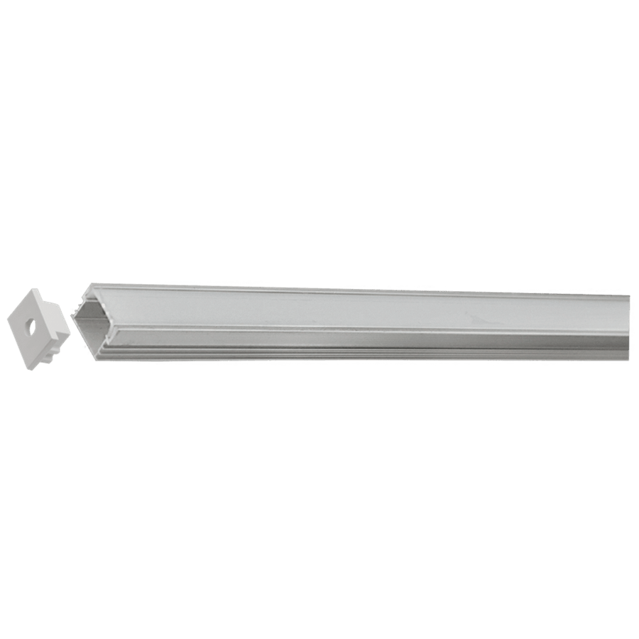 LED Extrusion - Deep Surface A11 Profile (2m) — 1254 × 1254 transparent product image
