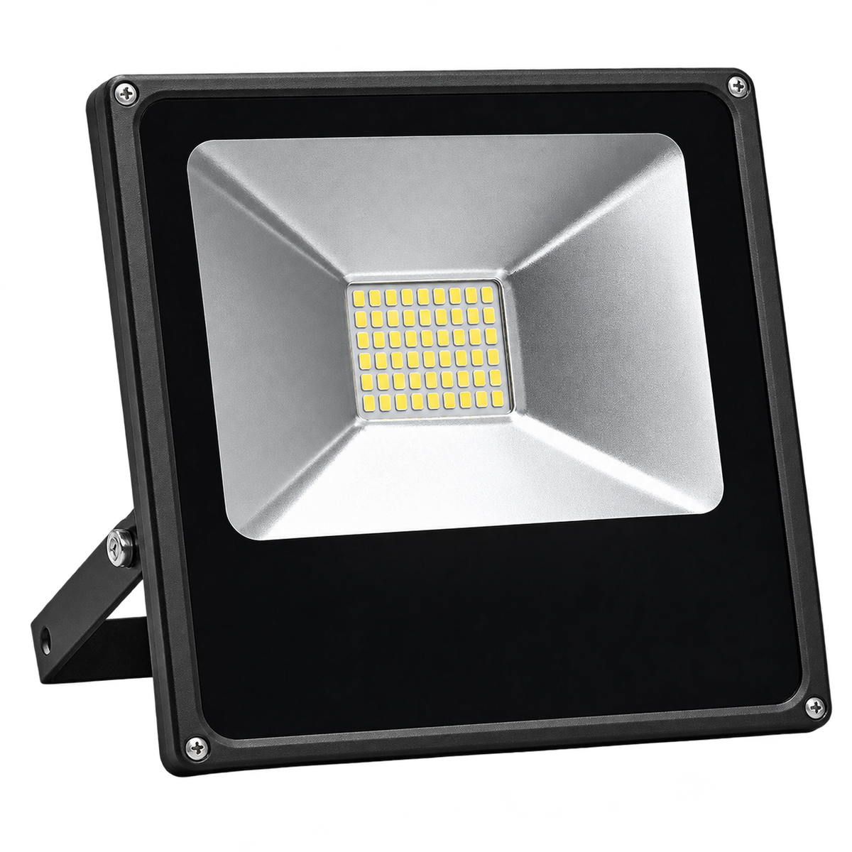 50W flood light — transparent background, 1254 × 1254