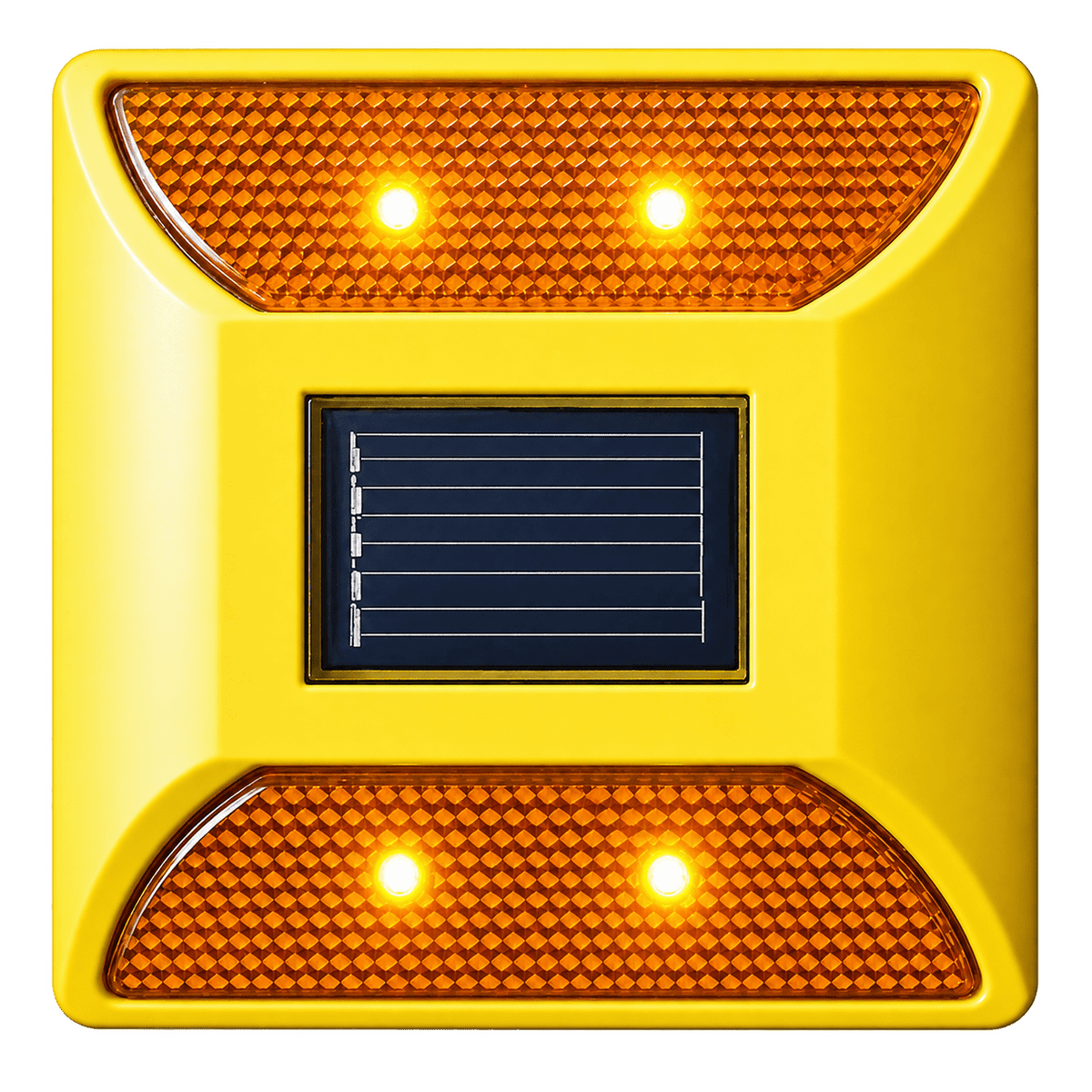 Solar road stud — transparent background, 1254 × 1254