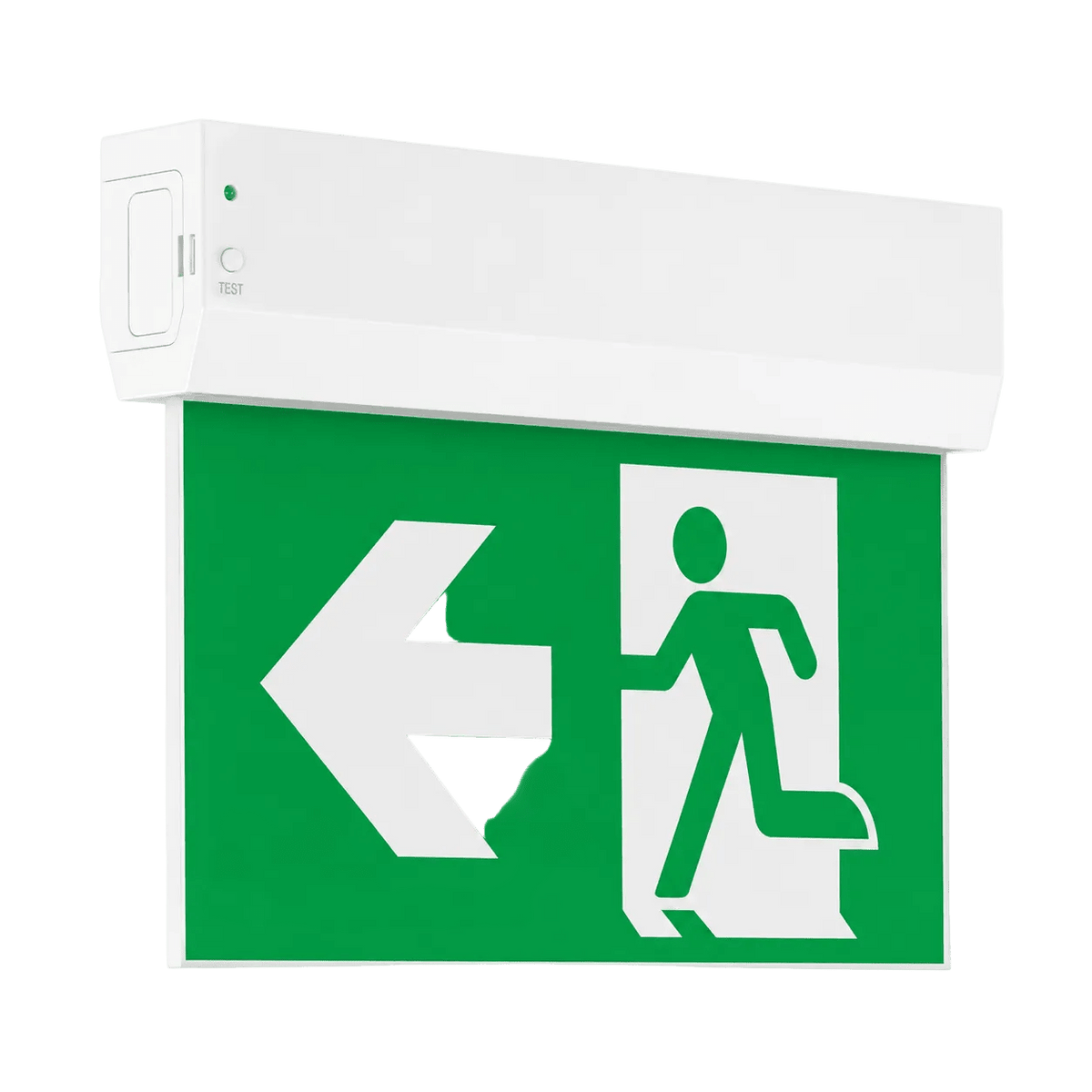 Emergency Exit Flag Light - Surface Mounted (IP65, 3 Hour Backup)