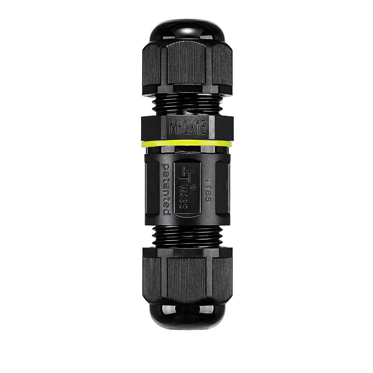 LED 2 Pole Outdoor Cable Connector IP68