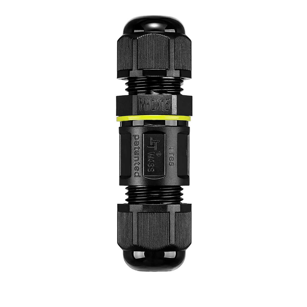 LED 2 Pole Outdoor Cable Connector IP68