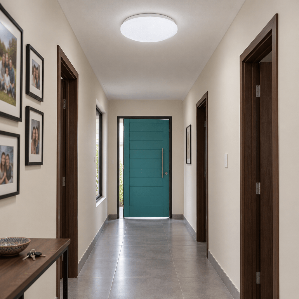 3CCT Ceiling Light LED 18W Polycarbonate Cover