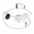 3 Light Ceiling Spotlight - White (3 Ã— GU10)