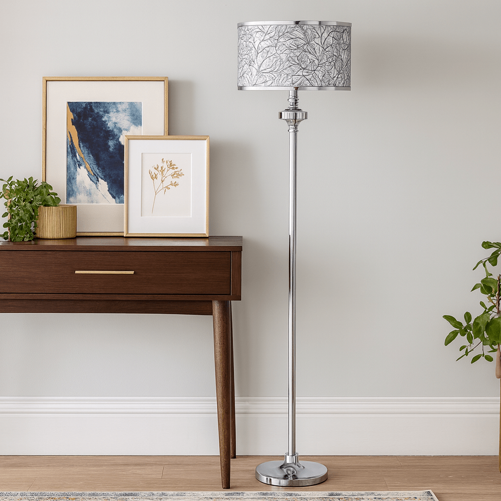 Chrome Floor Lamp