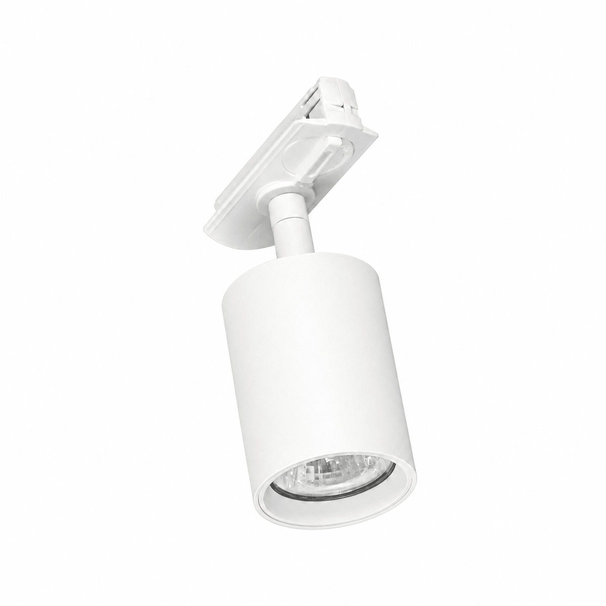 3 Wire GU10 Track Spotlight — White, white background